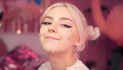 Сладкая Ева Эльфи наслаждается спермой любимого мужа