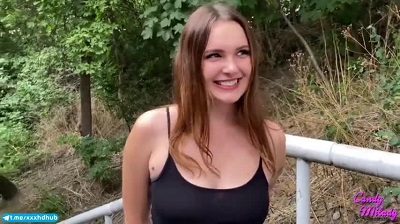 Снял хохлушку на улице за деньги